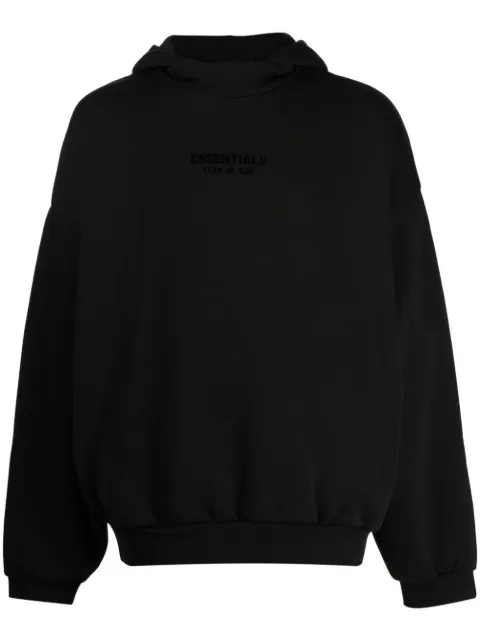 FEAR OF GOD ESSENTIALS Essentials cotton hoodie Black 192BT232050F