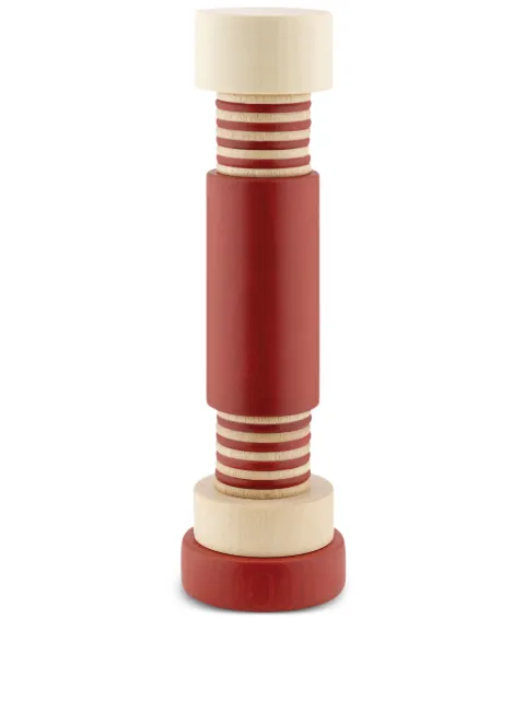 Alessi Twergi wooden salt/pepper mill Red MP0215