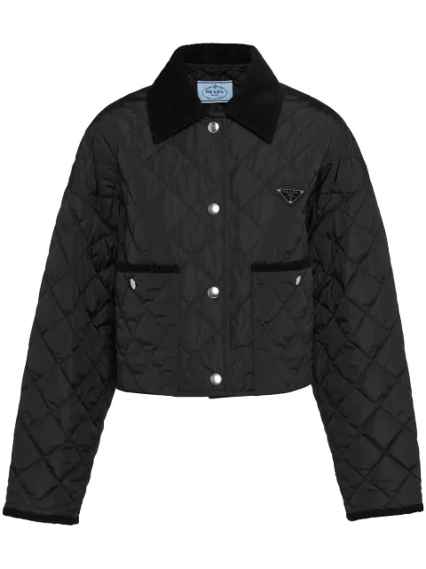 Prada quilted Re-Nylon jacket Black 29X166SOOO1WQ9