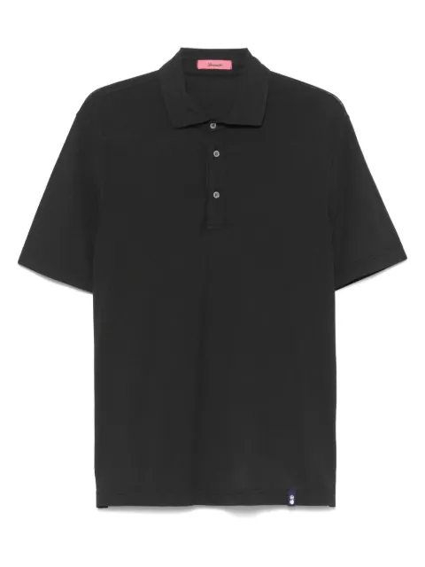 Drumohr cotton polo shirt Black DTJ202B690
