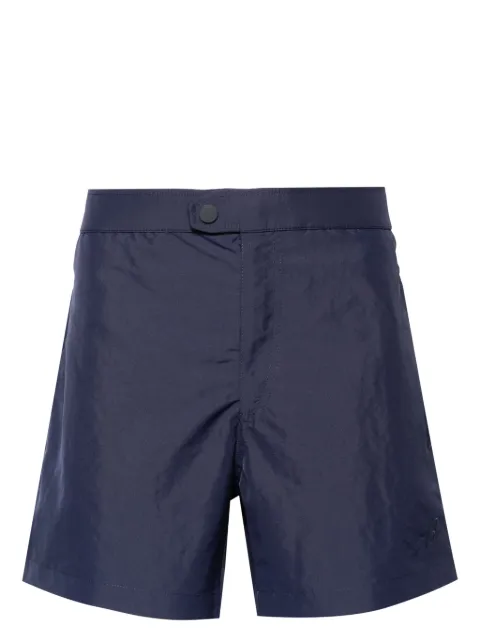 Brioni zip-up swim shorts Blue N2370LPB904