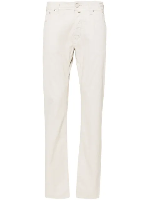Jacob Cohën Bard slim-cut trousers Neutrals UQE0436S4165