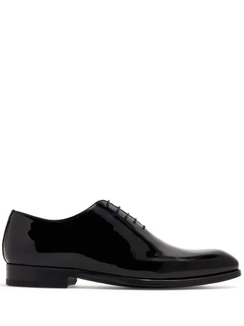 Magnanni varnished effect oxford shoes Black 23828