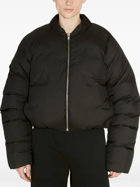 ENTIRE STUDIOS padded zipped jacket Black ES2439