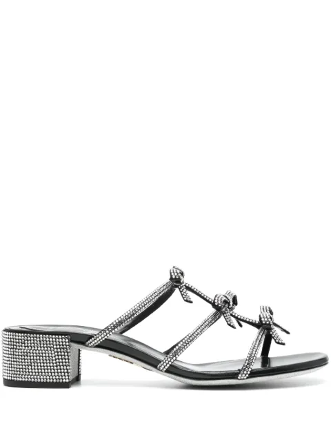 René Caovilla 35mm Caterina sandals Black C12147040R001V065