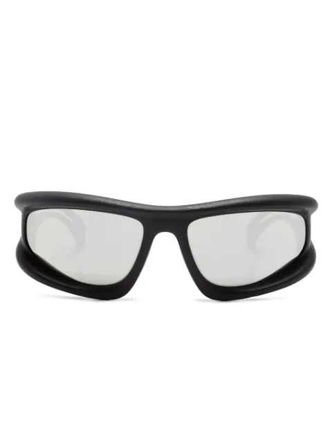 Mykita Marfa biker-style frame sunglasses Black MARFAXINDICE