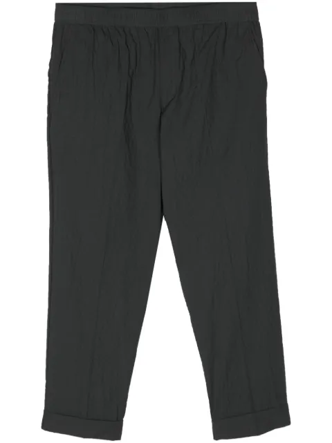 Neil Barrett elasticated-waist slim-cut trousers Grey MY30635BY031
