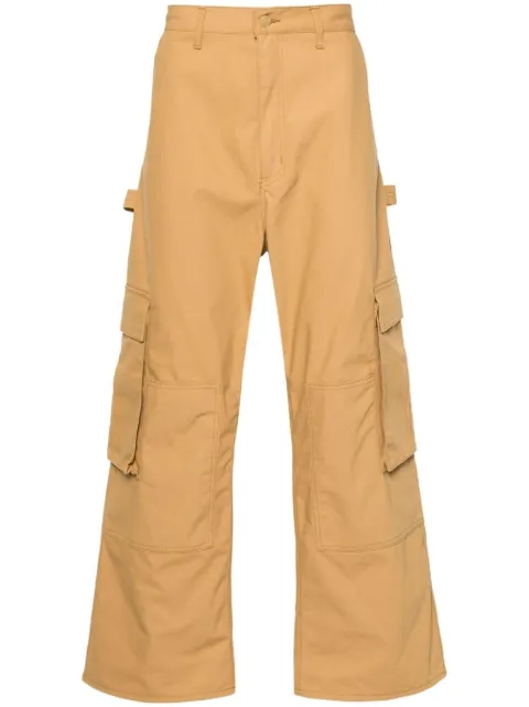 Junya Watanabe MAN x Carhartt panelled cargo trousers Yellow WMP019