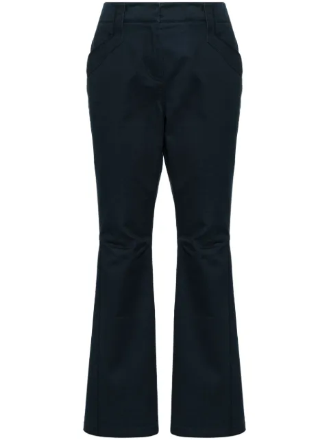 Dorothee Schumacher Perfect Match flared trousers Blue 648123
