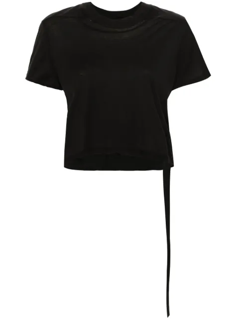 Rick Owens DRKSHDW Level T cropped T-shirt Black DS01D1207BH