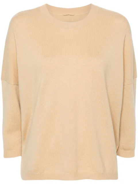 Max & Moi Plavana fine-knit jumper Brown E24PLAVANA