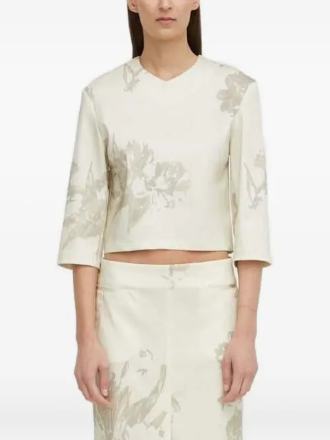 REMAIN floral-print top Neutrals 5016722968