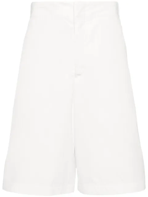 OAMC organic cotton Bermuda shorts White 24E28OAU74COT00991