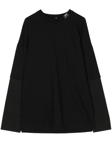 OAMC layered organic cotton T-shirt Black 24E28OAJ11COT00912