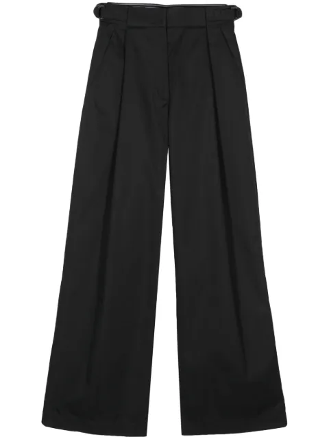 Emporio Armani high-waist palazzo pants Blue 3D2P692NW9Z