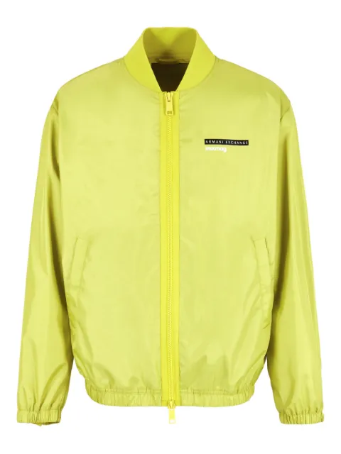 Armani Exchange zip-front bomber jacket Yellow 3DZB20ZN4EZ