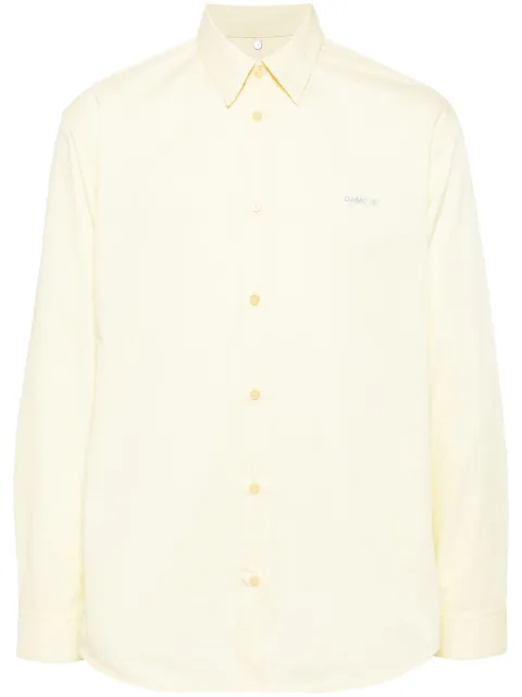 OAMC graphic-print shirt Yellow 24E28OAU96MPL00354