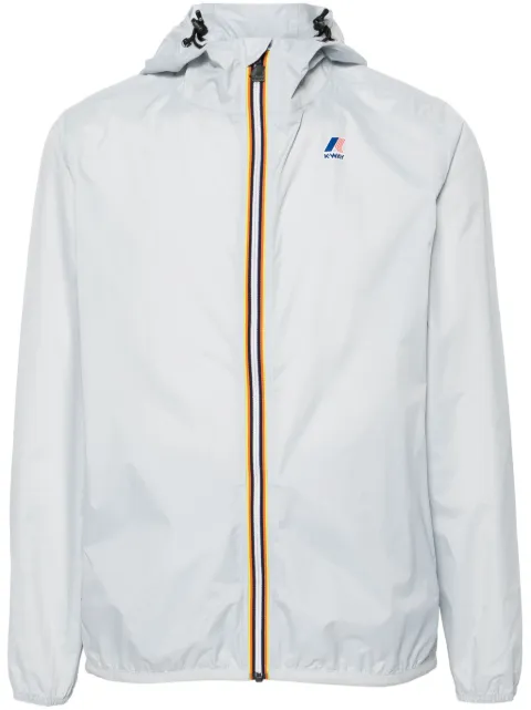 K-Way Le Vrai 3.0 Claude ripstop windbreaker Grey K004BD0