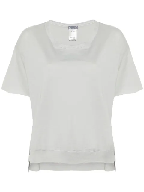 Kristensen Du Nord cotton jersey T-Shirt Grey G166