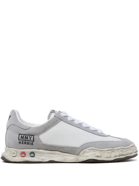 Maison MIHARA YASUHIRO Herbie two-tone panelled sneakers Grey A12FW711