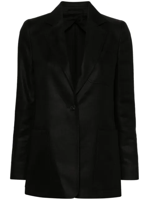 Max Mara Boemia single-breasted blazer Black 2411041092600