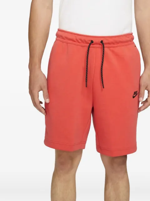 Nike Tech Fleece drawstring shorts Red CU4503