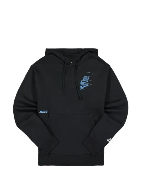 Nike fleece pullover hoodie Black DM6873
