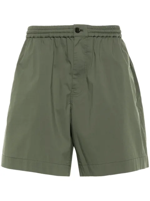 ASPESI poplin bermuda shorts Green CQ35