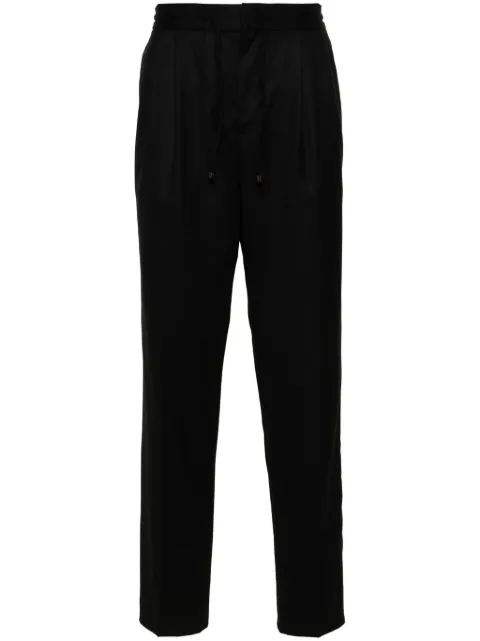 Brunello Cucinelli pleat-detail tapered trousers Black ME226E1710C5730