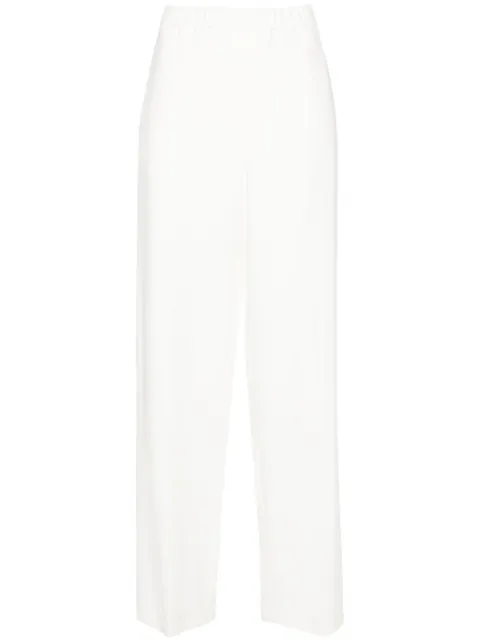 Fabiana Filippi elasticated-waistband trousers White PAD274F255H3070000