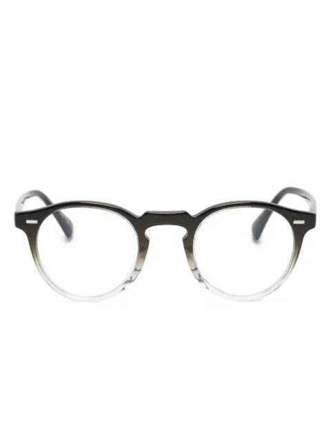 Oliver Peoples Gregory Peck round-frame glasses Black OV5186