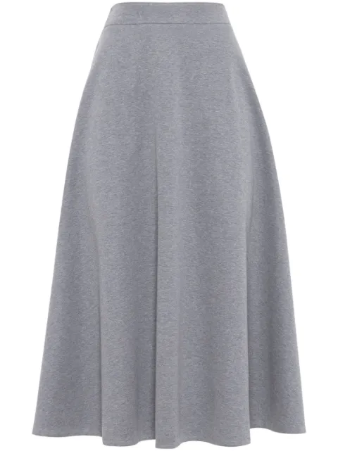 Brunello Cucinelli A-line midi skirt Grey M0R24G3679C235
