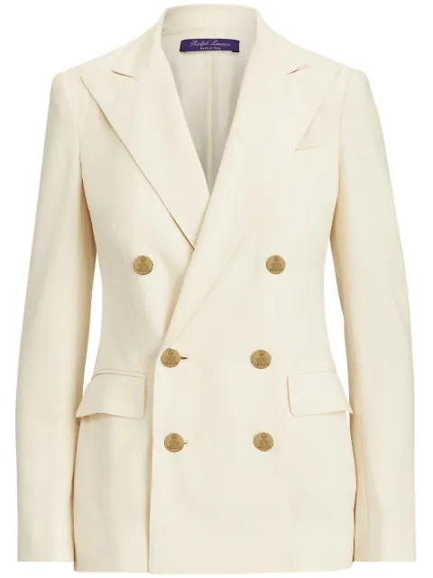 Ralph Lauren Collection Camden cashmere blazer Neutrals 290625543007