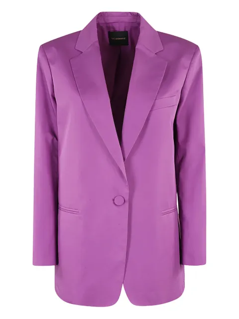 THE ANDAMANE single-breasted blazer Pink TM153001B094