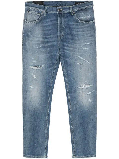 DONDUP distressed-finish jeans Blue UP434DSE297UGV9