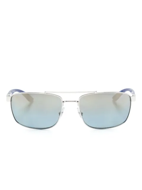 Ray-Ban RB3737CH rectangle-frame sunglasses Blue RB3737CH