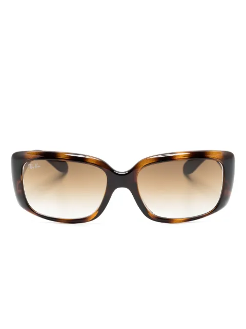 Ray-Ban RB4389 rectangle-frame sunglasses Brown RB4389