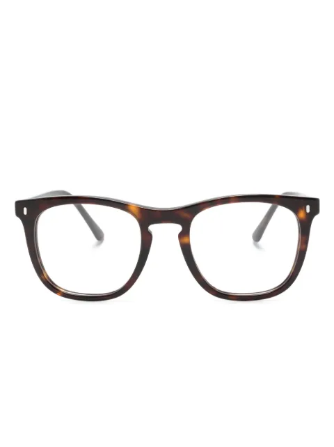 Ray-Ban square-frame glasses Brown RB2210V