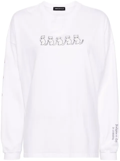 Undercover graphic-print cotton T-shirt White UC1D1894