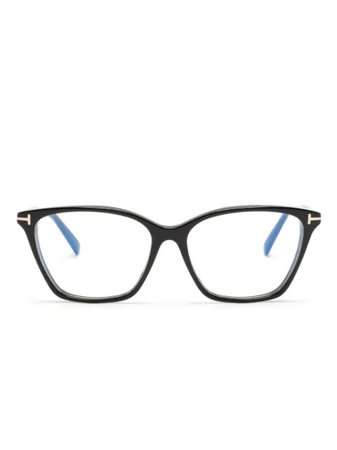 TOM FORD Eyewear rectangle-frame glasses Black FT5949B