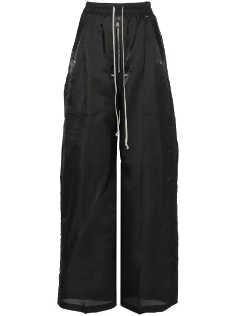 Rick Owens pressed-crease trousers Black RO01D2361SN