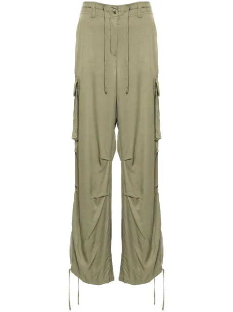 Golden Goose wide-leg cargo pants Green GWP01720P001369