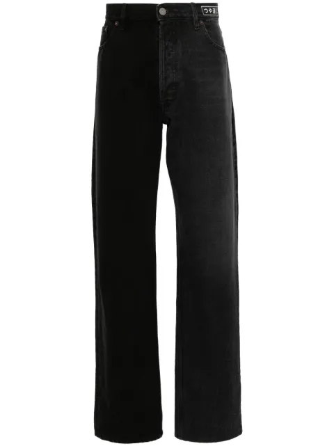 MM6 Maison Margiela mid-rise straight-leg jeans Black SH2LA0003MTN007