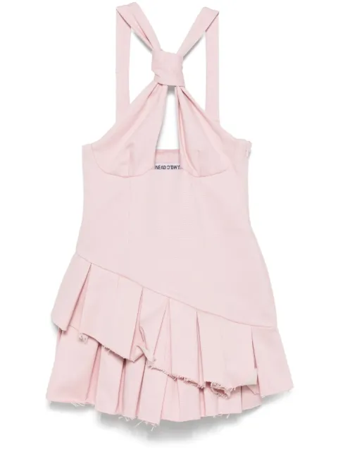 Sinead O'Dwyer Ra-Ra playsuit Pink SLANTTIEMINIRARA
