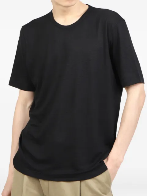 Lardini short-sleeved T-shirt Brown EQLTMC41EQ62040