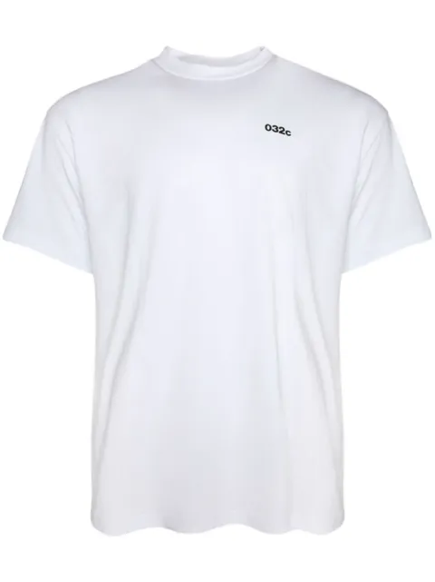 032c Nothing New organic cotton T-shirt White SS24C1003