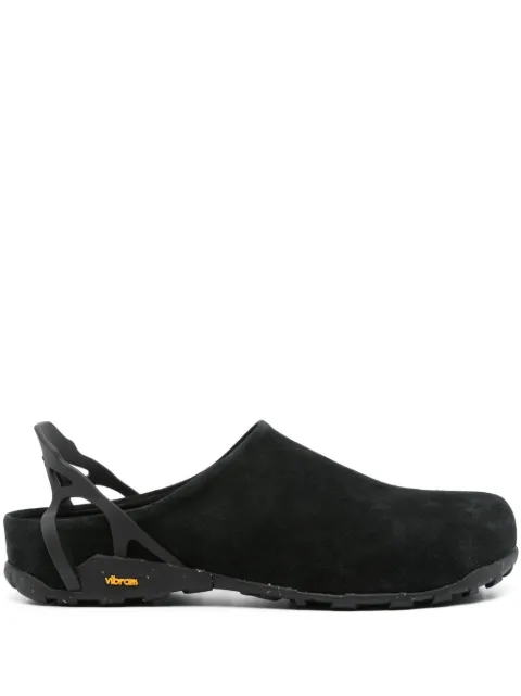 ROA Fedaia suede mules Black NBUW140LE08