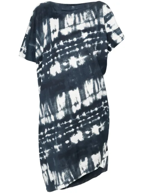 Vivienne Westwood Pre-Owned 2020s tie-dye cotton midi dress Blue VIWE750PA