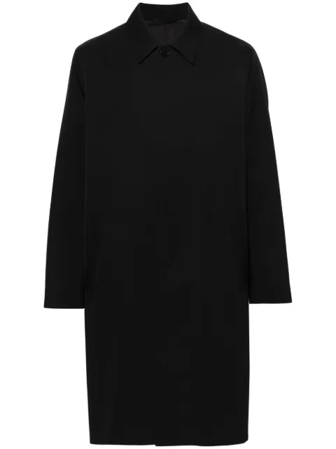 MODES GARMENTS classic-collar wool coat Black MGMCOAT2
