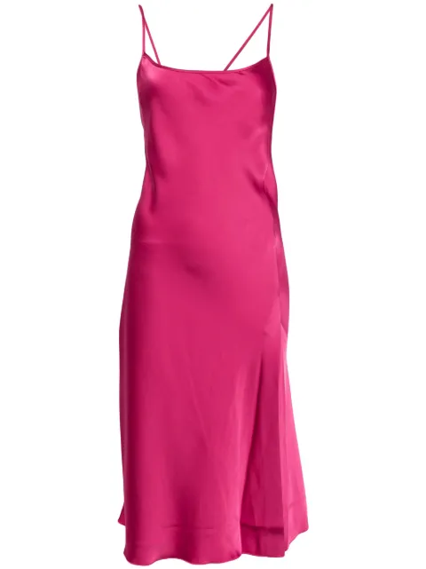 Stockholm Surfboard Club asymmetric midi dress Pink W8000016P30